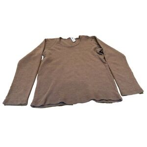 Engel Womens Thermal Long Sleeve Shirt Wool Silk Blend Size 42/44 (Fits XXS)